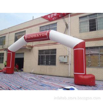 Events Inflatable start finish Line / Entrance arch With Ve